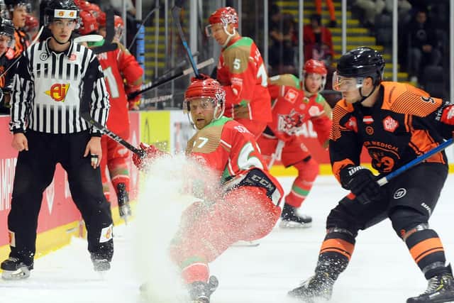 INCOMING: Finnish forward Matias Sointu, seen in CHL action for Cardiff Devils in 2019, has joined Sheffield Steelers. Picture courtesy of Dave Williams/EIHL.