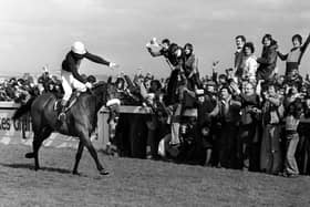 Red Rum's historic third Grand National win in 1977 under Tommy Stack remains author Neil Clark's most evocative racing memory.