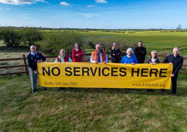 The A1M Kirby Hill Service Station saga near Harrogate continues to anger local residents.