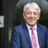 John Bercow talked to The Yorkshire Post after paying a visit to Yorkshire to speak at a fundraising dinner from Kim Leadbeater. Picture: Jim Fitton
