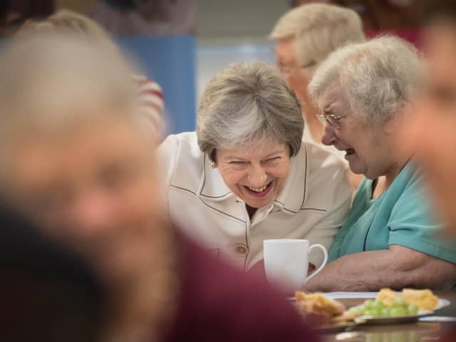 Former premier Theresa May was an enthusiastic supporter of The Yorkshire Post's loneliness campaign.