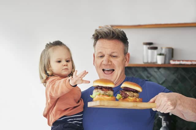 Gordon Ramsay with his son from Ramsay in 10 by Gordon Ramsay, published by Hodder & Stoughton Picture: Hodder & Stoughton/Jamie Orlando-Smith/PA.