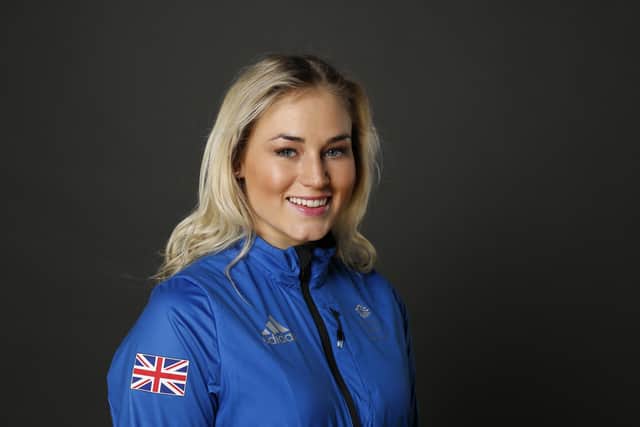 Katie Ormerod poses at The Team GB Kitting Out Ahead Of Pyeongchang 2018 Winter Olympic Games on January 24, 2018 in Stockport, England.  (Picture: Patrick Elmont/Getty Images)
