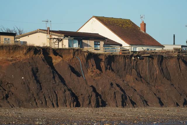 Coastal erosion has been particularly profound along the Holderness coast at Skipsea - but will the COP26 summit take sufficient action against climate change, rising seas and more extreme weather?