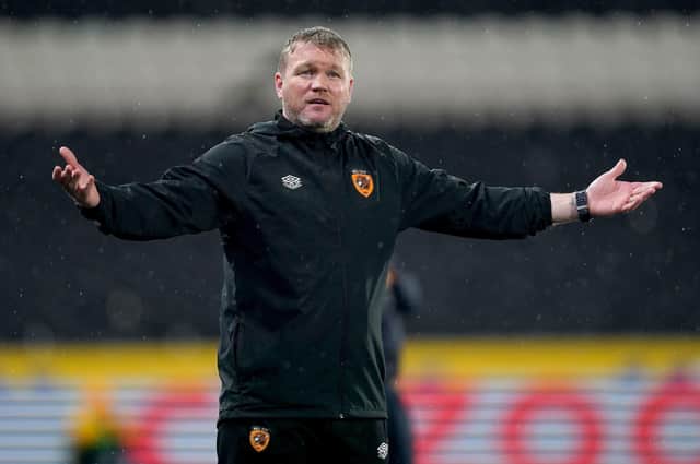 STICK WITH ME: Hull City manager Grant McCann Picture: Mike Egerton/PA