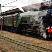 The Flying Scotsman at York on a previous tour