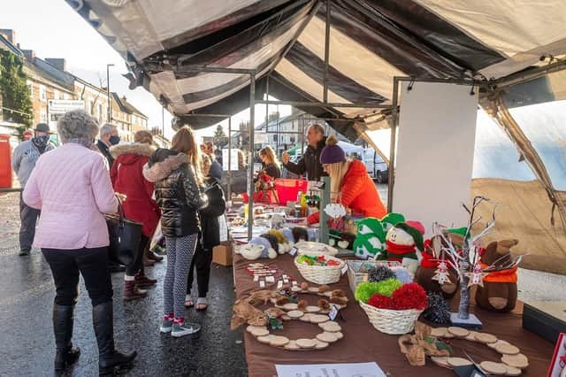 Bedale Christmas Market. (Pic credit: James Hardisty)
