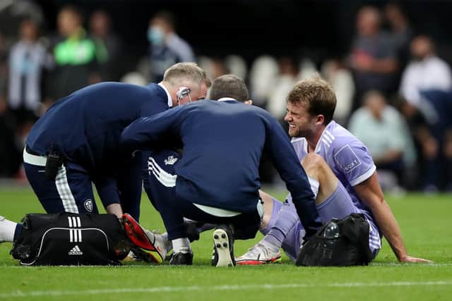 INJURY WOES: Don Goodman believes Leeds United's injuries are one of the main factors behind their slow start to the Premier League season. Pictures: Getty Images.