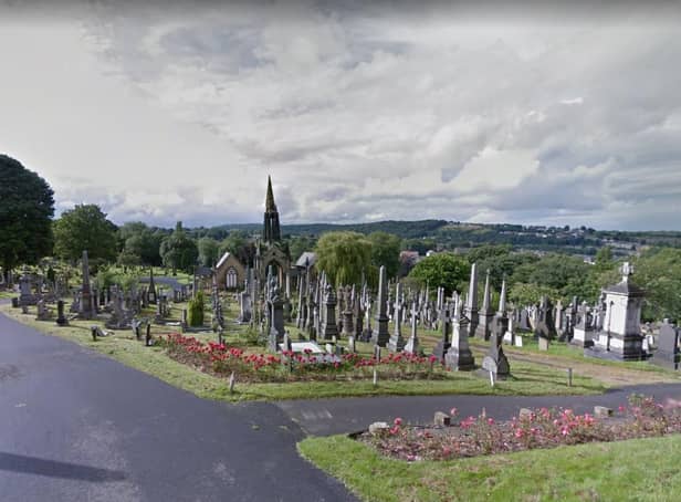 The service will be held at Edgerton Cemetery in Huddersfield