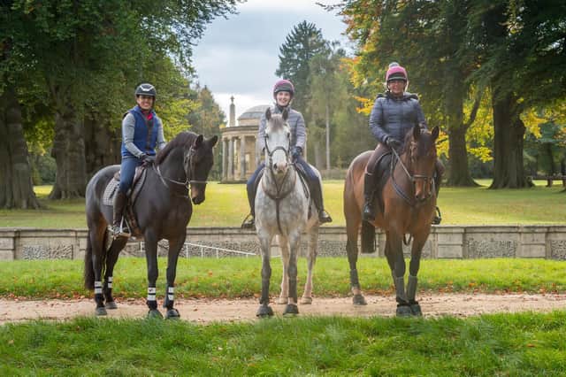 The ride at Bramham Park raised funds for the BHS Ride Out UK campaign