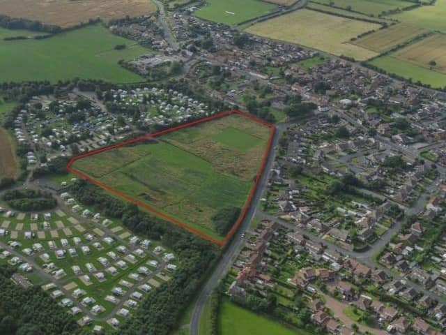 Barratt Homes wants to build 100 houses on the land