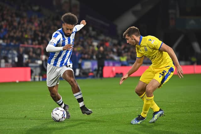 Fine player and person: Huddersfield Town winger Sorba Thomas.
Picture Bruce Rollinson