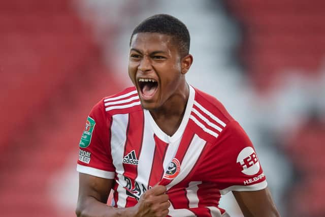 TIMELY BACKING: For Rhian Brewster from his ex-Liverpool academy coach. Picture: Getty Images.