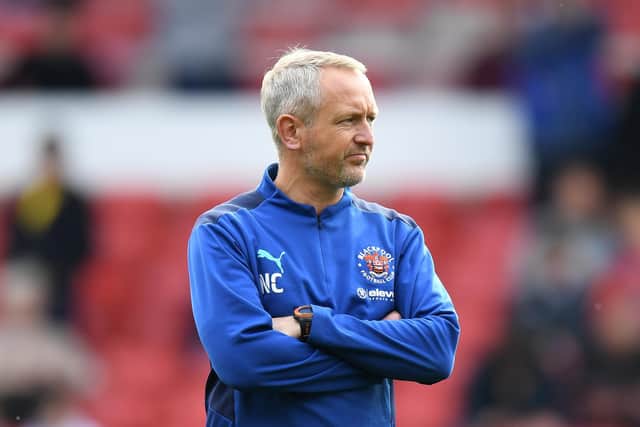 HEAD COACH: Blackpool's Neil Critchley. Picture: Getty Images.