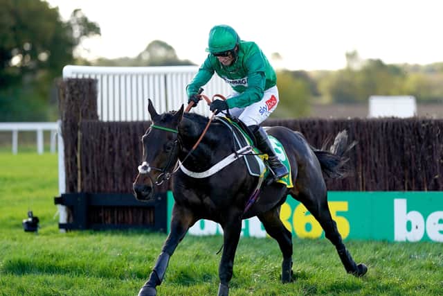 Fusil Raffles and Daryl Jacob were unlikely winners of a dramatic bet365 Charlie Hall Chase at Wetherby.