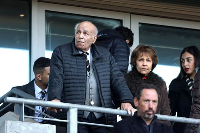 Hull City owner Aseem Allam, pictured at the MKM Stadium on Saturday. Picture: Richard Sellers/PA