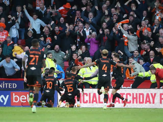 DEFEAT: Sheffield United 0-1 Blackpool. Picture: Alistair Langham / Sportimage