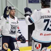 FIVE-TIMER: Jason Hewitt followed up a double in Basingstoke on Saturday with a hat-trick on home ice on Sunday. Picture courtesy of Peter Best.