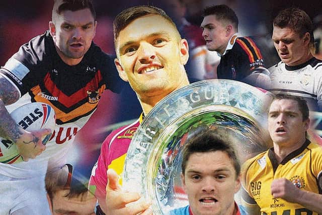 Danny Brough played for SEVEN Yorkshire clubs