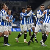 Huddersfield Town's players have become a close-knit bunch this season. Picture: Bruce Rollinson