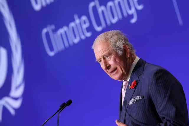 This was Prince Charles addressing the COP26 climate change summit.