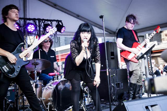 Lydia Lunch: The War is Never Over  is screening at the Doc'n Roll Festival.