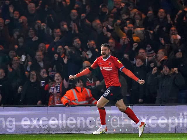 DEFEAT: Luton Town 3-1 Middlesbrough. Picture: PA Wire.