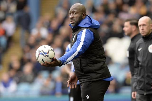 DELIGHTED: Sheffield Wednesday manager Darren Moore