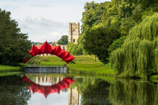 The use of artwork at Fountains Abbey continues to prompt much debate and discussion.