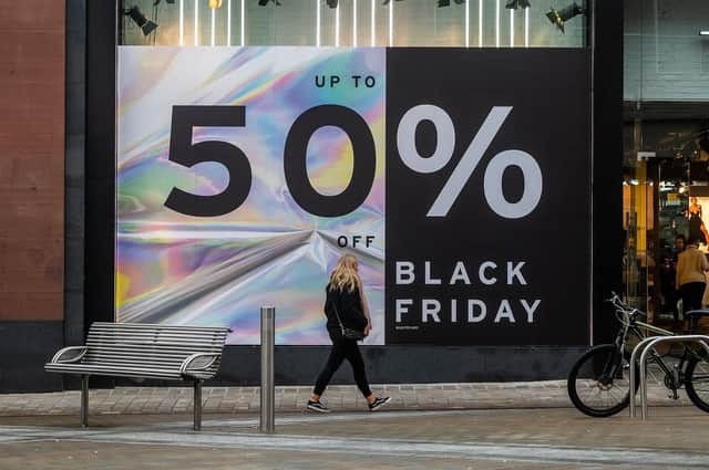 Black Friday hits the stores at the end of November. (Pic credit: James Hardisty)