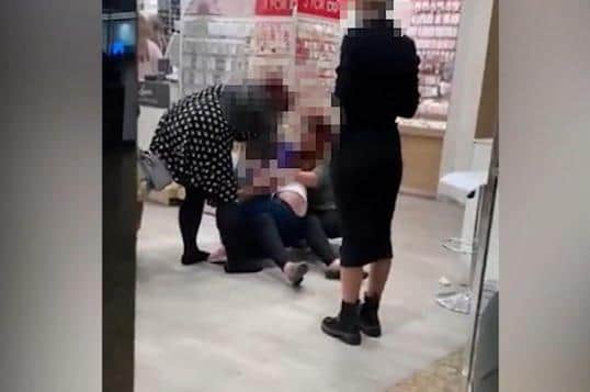 Three police interviews have been carried out over controversial video footage showing a little girl having her ears pierced at Lovisa in Meadowhall, Sheffield