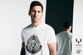 Lionel Messi wearing the new SikSilk collaboration.