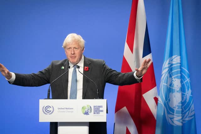 This was Boris Johnson at the COP26 climate change summit. but is he a good advert for Britain?