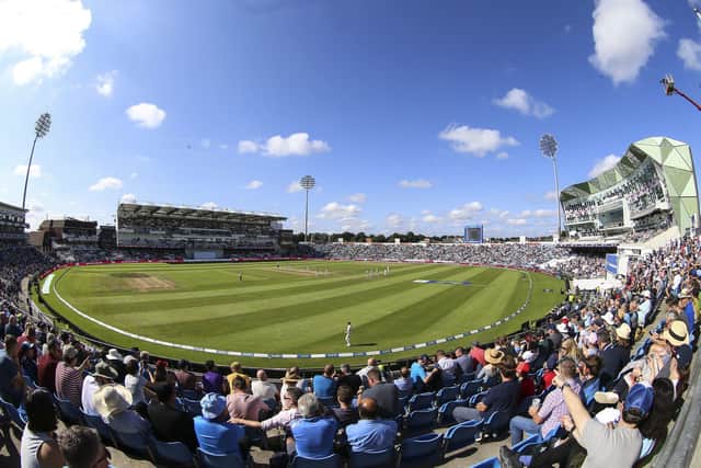 Yorkshire have been suspended from staging international cricket at Headingley. Picture: PA