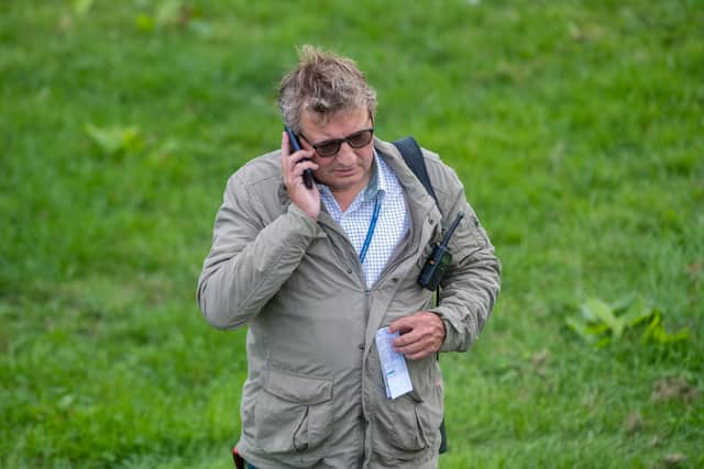 Mark Johnston on his Middleham gallops in 2018.