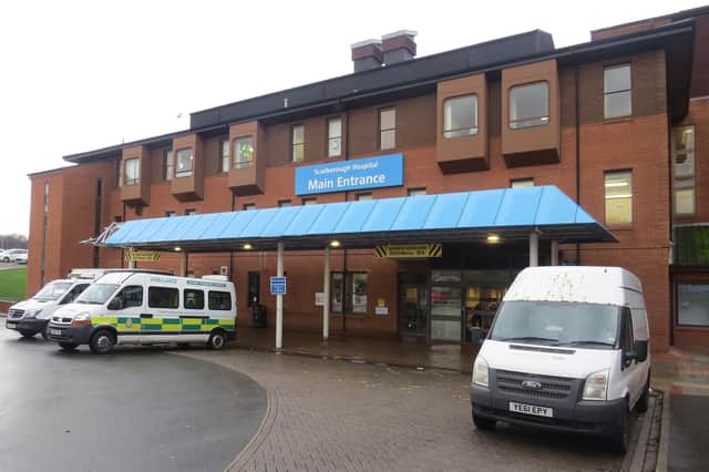 A patient has set out the challenges facing NHS staff at Scarborough Hospital.