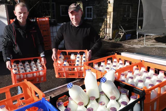 The Leach brothers still run a traditional milk round