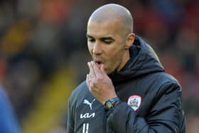 Barnsley caretaker head coach Joseph Laumann has plenty to contemplate after the Reds' poor home defeat to Hull City. Picture: Bruce Rollinson.