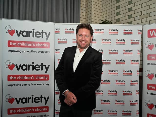 James Martin at the awards ceremony in Manchester