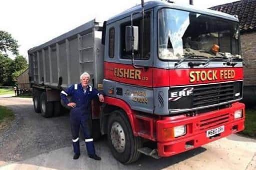 Jack Fisher, who died earlier this year, is to feature in the Guinness Book of Records 2022 as being the oldest HGV driver in the UK.