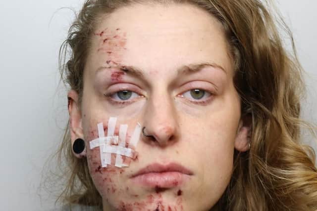 Karolina Serafin was jailed for three years and eight months after pleading guilty to three counts of causing serious injury by dangerous driving.