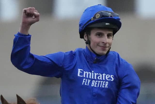 William Buick rode three winners at the Breeders' Cup meeting for Charlie Appleby and Godolphin.