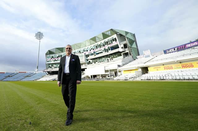 Lord Kamlesh Patel during a press conference at Headingley Cricket Ground, Leeds. (Picture: PA).
