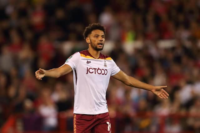 BACK IN ACTION: Bradford City forward Lee Angol. Picture: Getty Images.