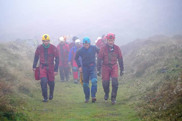 The team work of cave rescuers has been praised after a 54-hour operation to rescue a stricken man.
