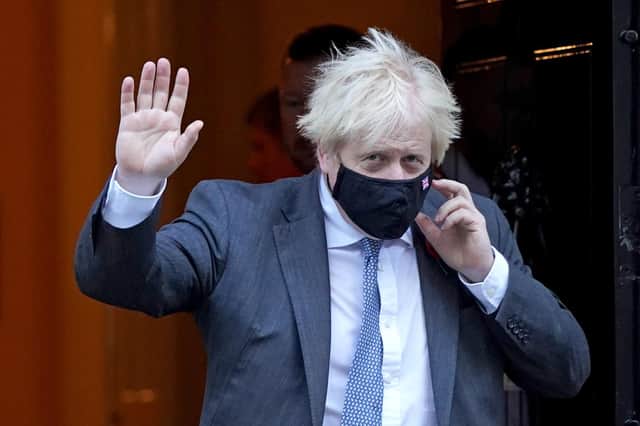 Prime Minister Boris Johnson departs 10 Downing Street, London.(PA)