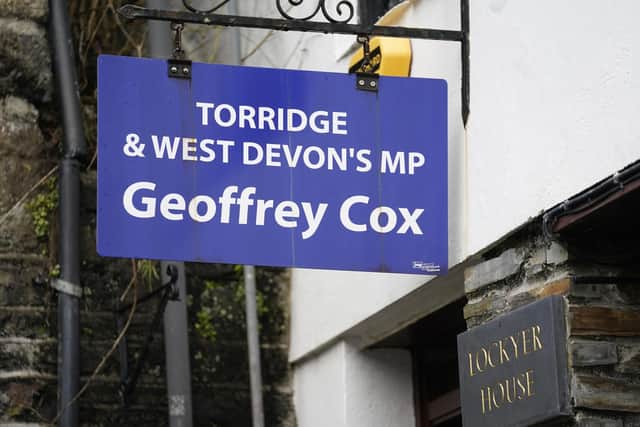 West Devon MP Sir Geoffrey Cox is the latest politician to become embroiled in Parliament's sleaze scandal.