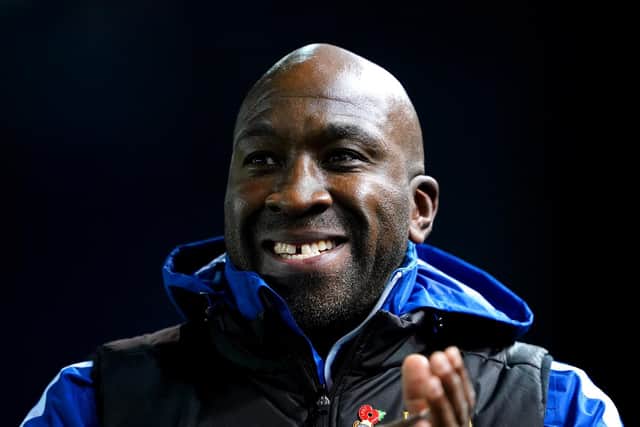 DELIGHT: For Sheffield Wednesday manager Darren Moore. Picture: PA Wire.
