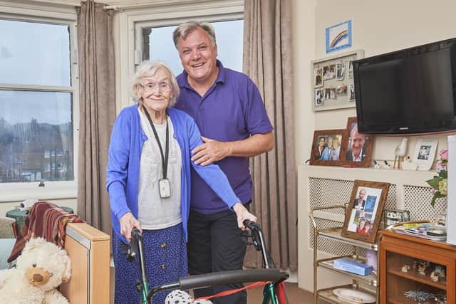 Ed Balls, a former MP and Minister, features in a new fly-on-the-wall documentary at a Scarborough care home called Inside The Care Crisis with Ed Balls.