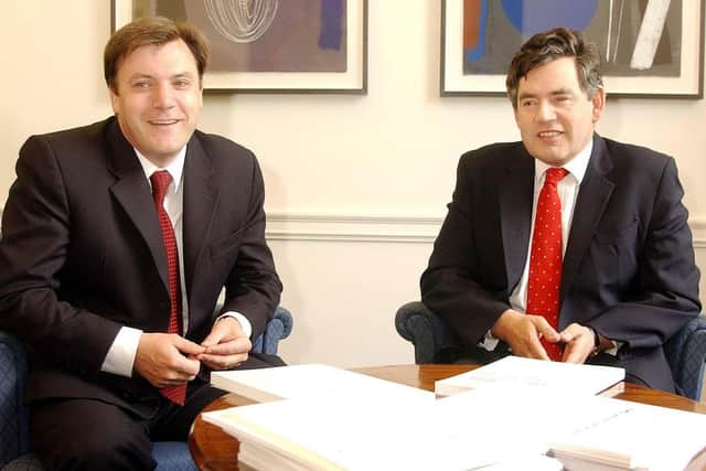 This was Ed Balls when he worked as a senior aide to Gordon Brown, the then Chancellor, at the Treasury.